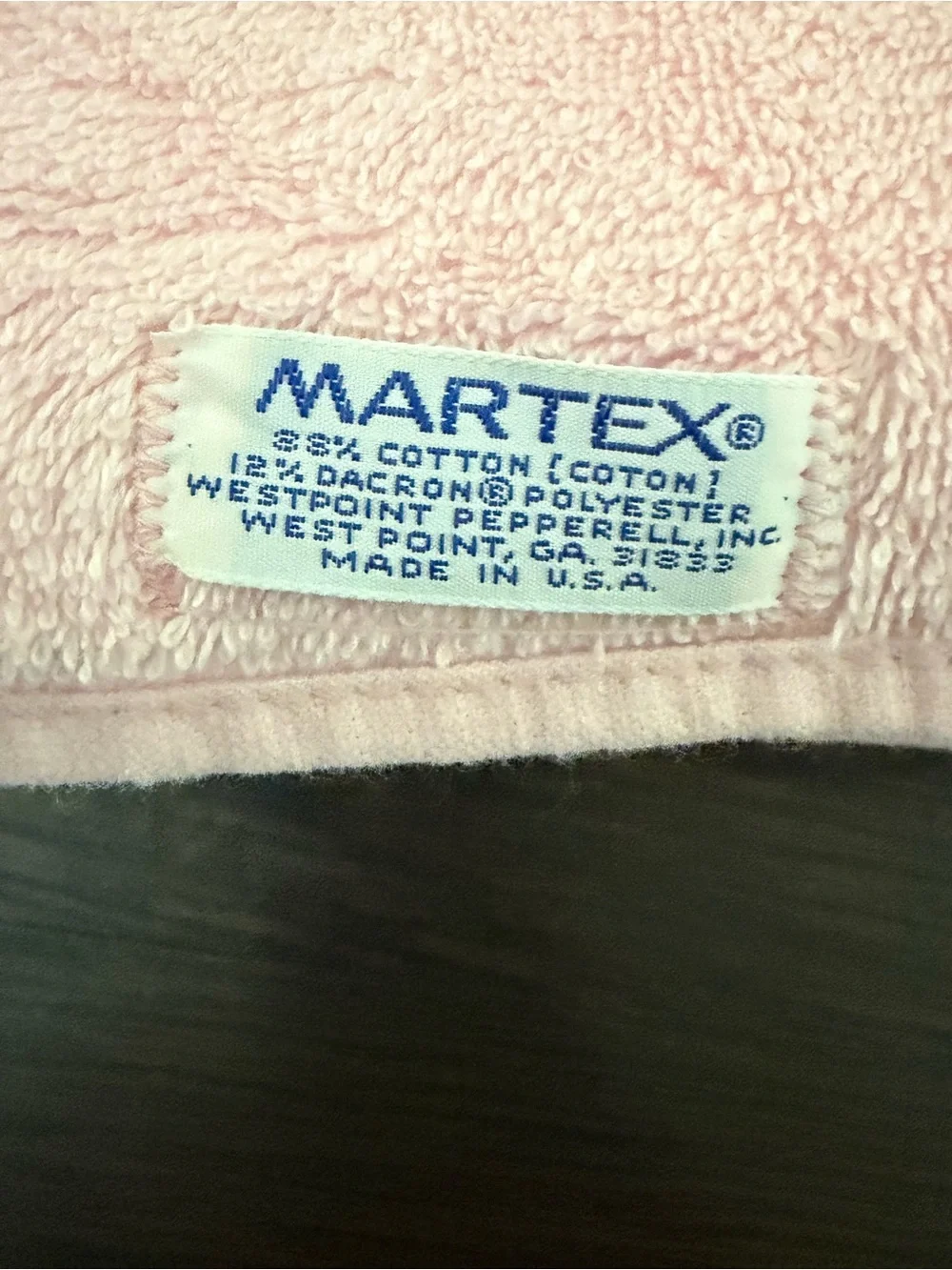 Martex soft pink